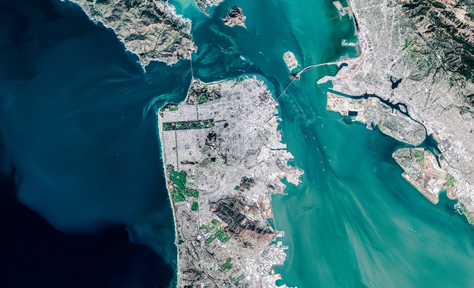San Francisco Satellite Image
